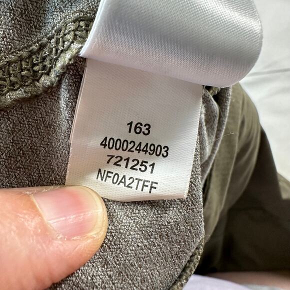 The North Face Pants Womens 10 Regular Green Brown Nylon Hiking Stretch Hiking - Picture 6 of 11